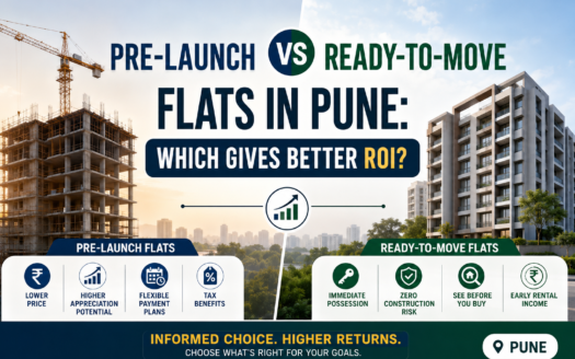 Pre-Launch vs Ready-to-Move Flats in Pune: Which Gives Better ROI?