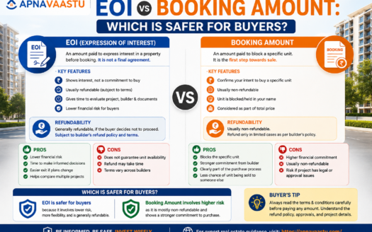EOI vs Booking Amount: Which Is Safer for Buyers?