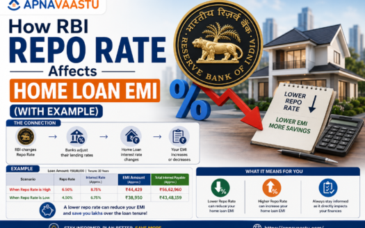 How RBI Repo Rate Affects Home Loan EMI (With Example)